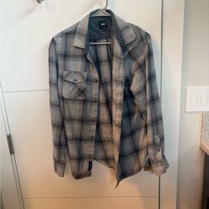 Vans Gray Plaid Jacket